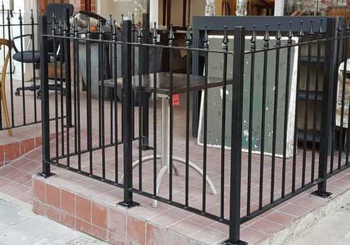 Marek Welding & Fabrication Services black railings